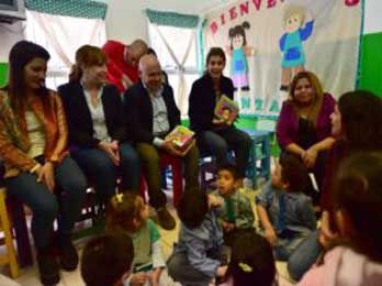 La Primera Dama se sorprendió por el  afecto que el gobernador recibe de la gente.-