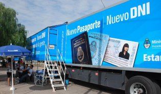 Llega a Comodoro Rivadavia  el camión fábrica de DNI.