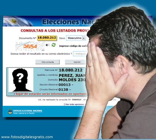 Chubut , ya están disponible el padrón provisorio en Internet