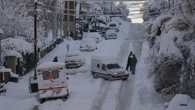 Bariloche, batió el récord histórico de frío con -25.4 grados.