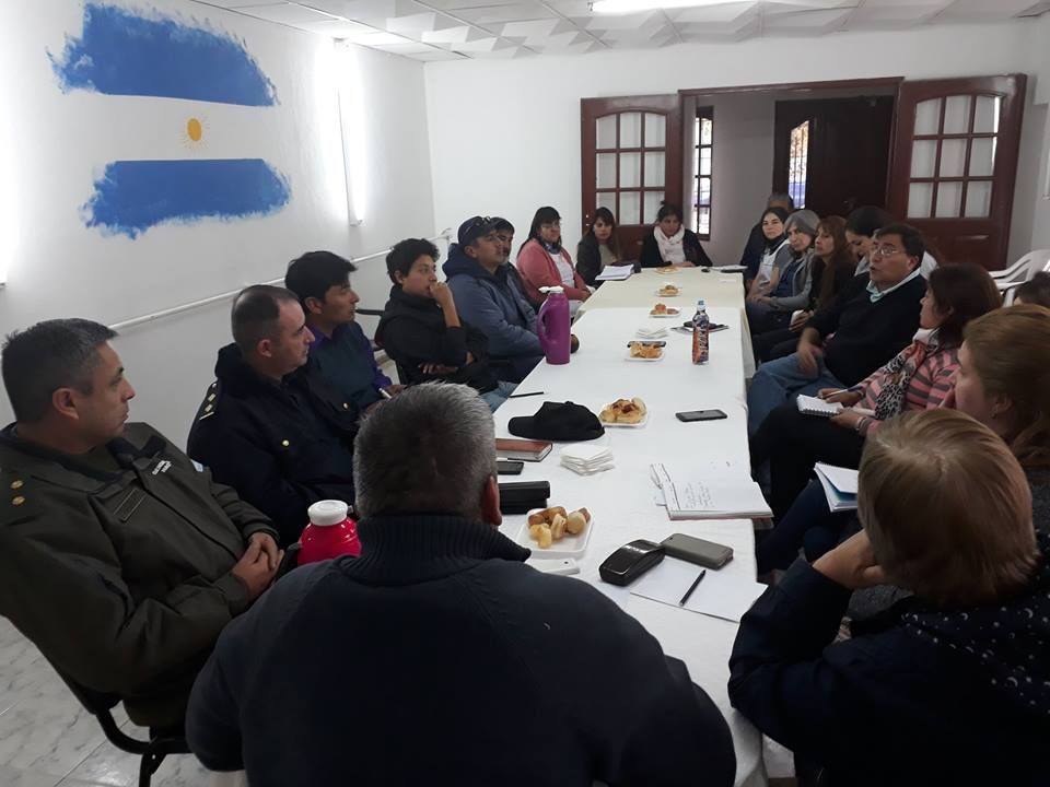 REUNIÓN DE LA JUNTA MUNICIPAL DE DEFENSA CIVIL.