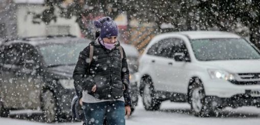 Precipitaciones de nieve y lluvias, para la región.