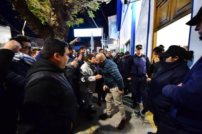 Represión en Puerto Madryn