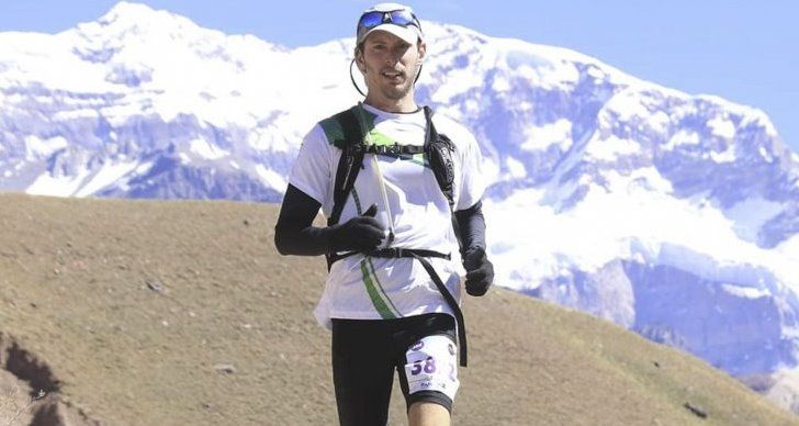Maximiliano Bossio, un joven de 26 años, corre para ganarle a la muerte