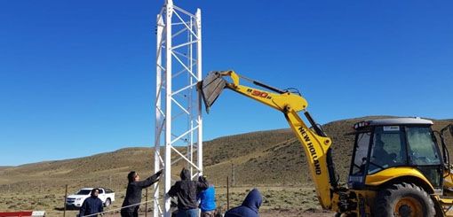 Firmaron convenio para sumar señal de celular en Ricardo Rojas