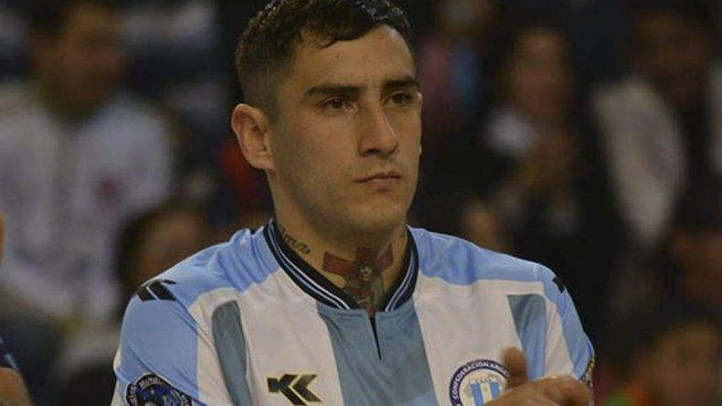 Matías Rima en el mundial de Futsal de Misiones.