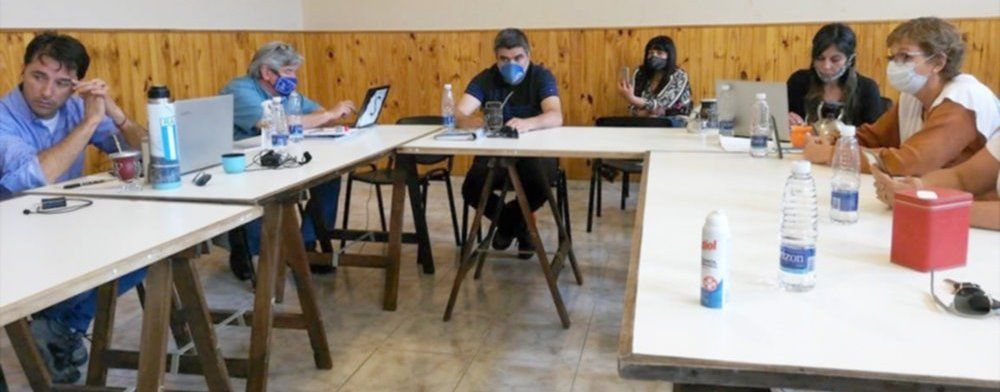 La Mesa de Unidad Sindical se reunió con legisladores nacionales.