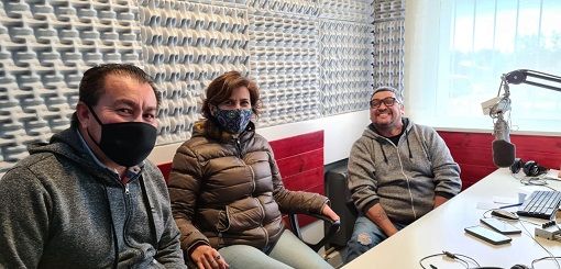 Directivos de la Escuela Primaria N°106 de Senguer.