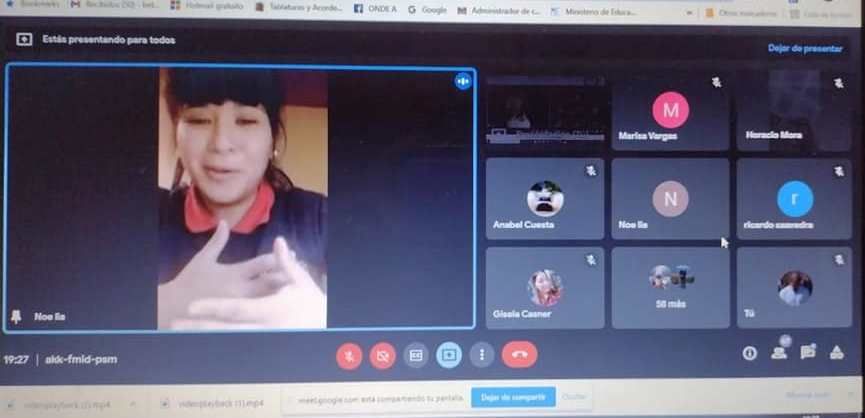 Capacitación Lengua de señas en emergencias al personal bomberos de Chubut