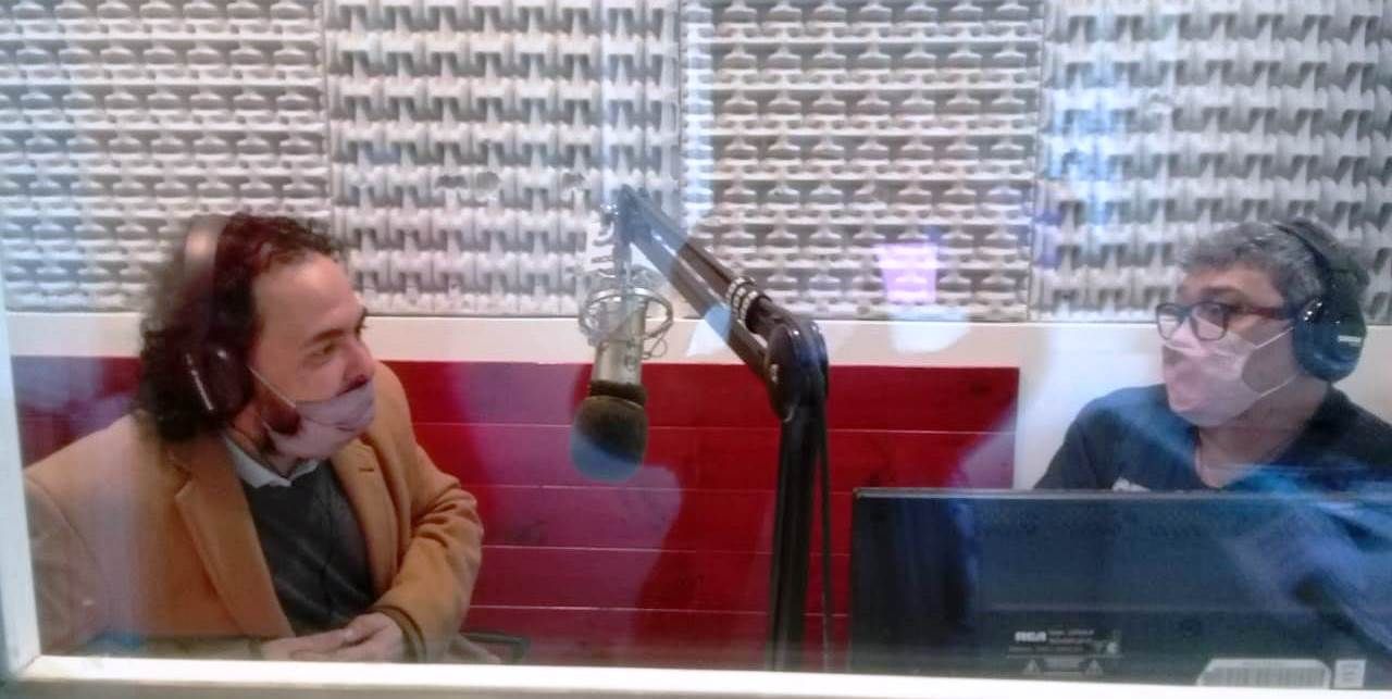 El gerente de Emisoras visito Radio Nacional Senguer.