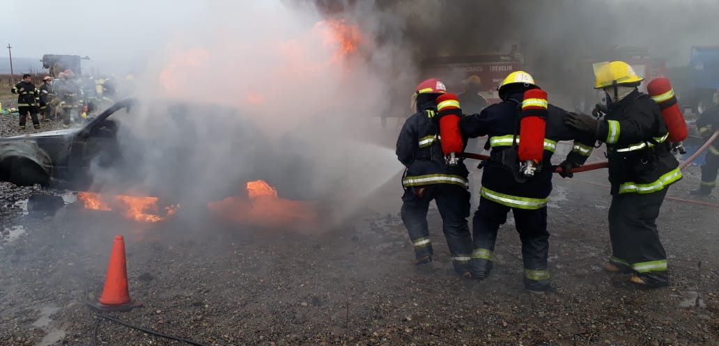 Terreno en Gaiman para centro de entrenamientos de Bomberos de la provincia.