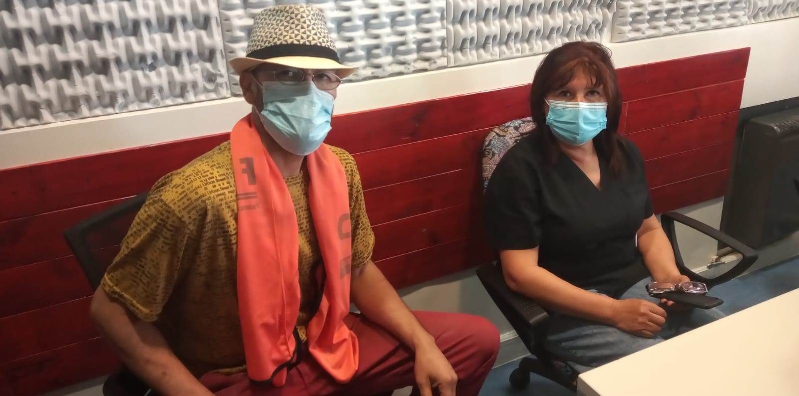 El Secretario General de SISAP, estuvo visitando el Hospital Rural Senguer.